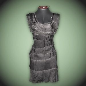 Tempo Paris Distressed Dress